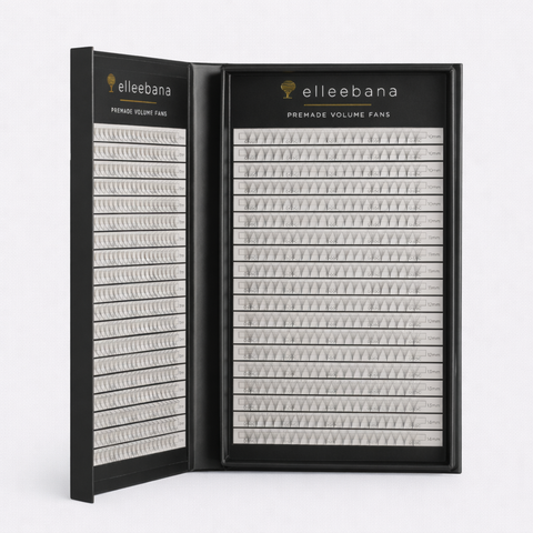 Abanicos Pre-armados 6D para Extensiones de Pestañas