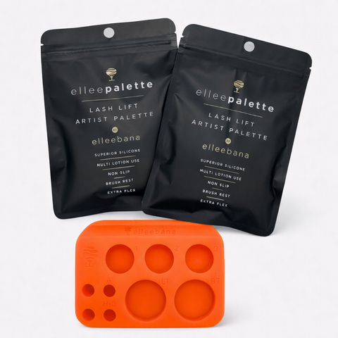 ElleePalette - Paleta Profesional de Silicón NARANJA