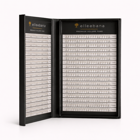 Abanicos Pre-armados 3D para Extensiones de Pestañas