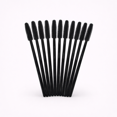 Cepillos Desechables para pestañas de silicon 10 pzas