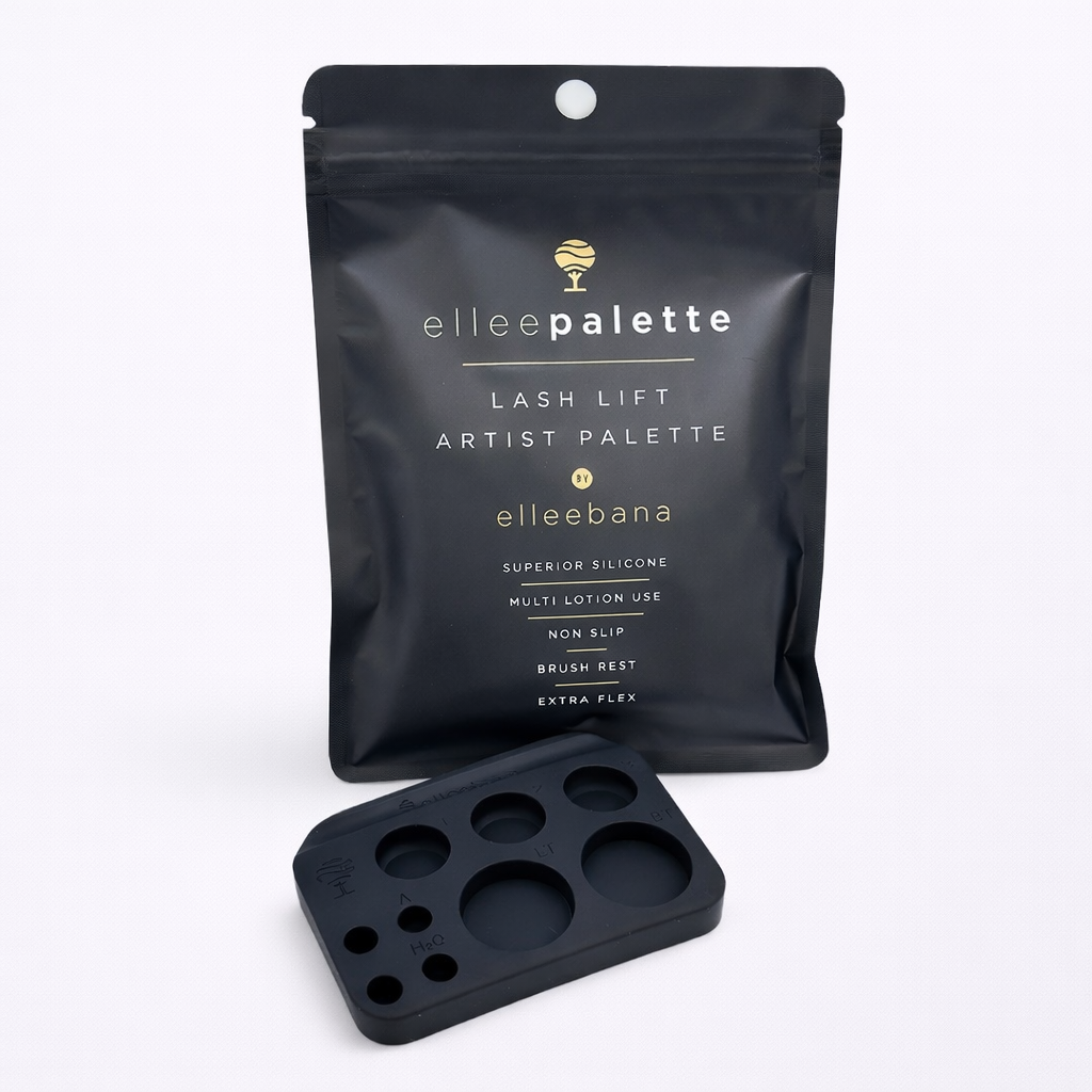 Elleepalette - Paleta Profesional de Silicón NEGRA