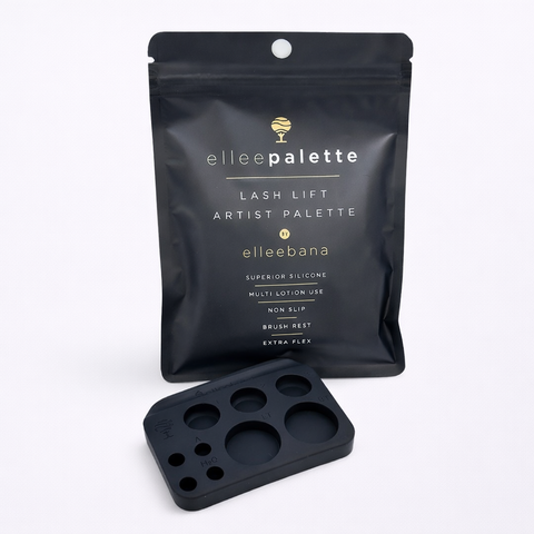 Elleepalette - Paleta Profesional de Silicón NEGRA