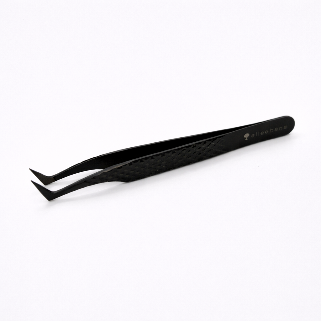 Pinza Extensiones de Pestañas - MASTER FORMA "L" VOLUMEN