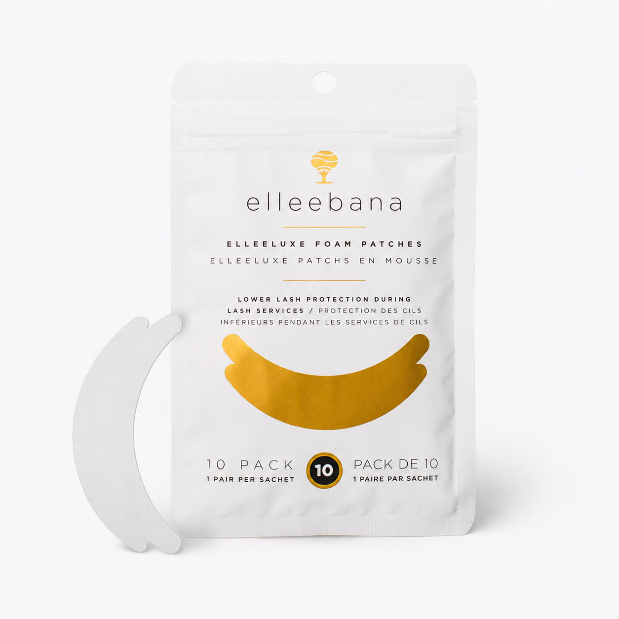 ElleeLUXE Foam Patches para Lash Lift y Extensiones