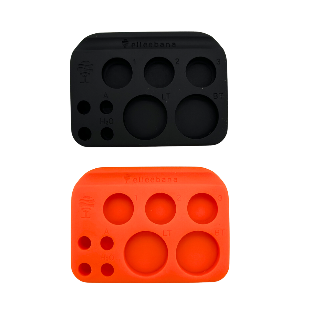 Elleepalette - Paleta Profesional de Silicón NEGRA