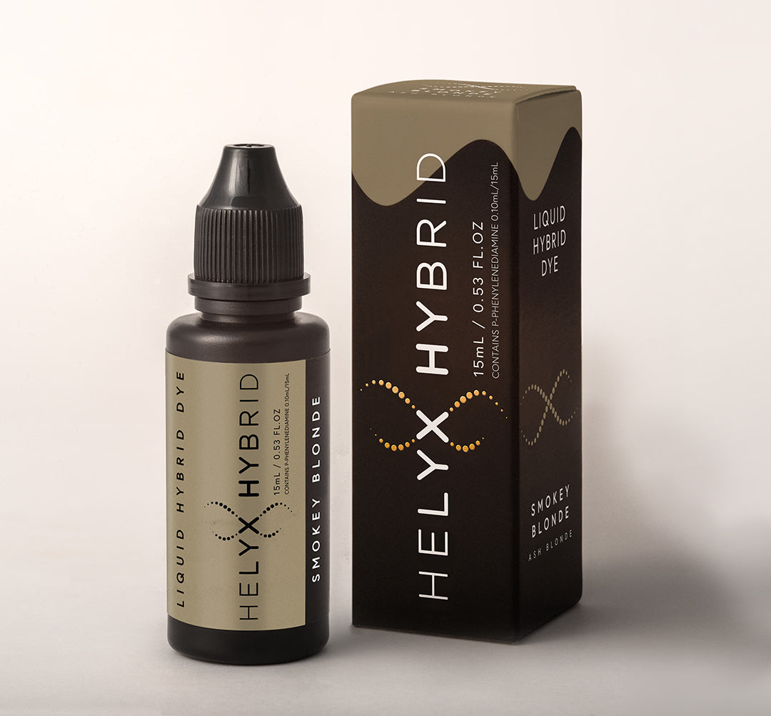 Tinte Helyx Híbrido - Rubio Cenizo - Smokey Blonde