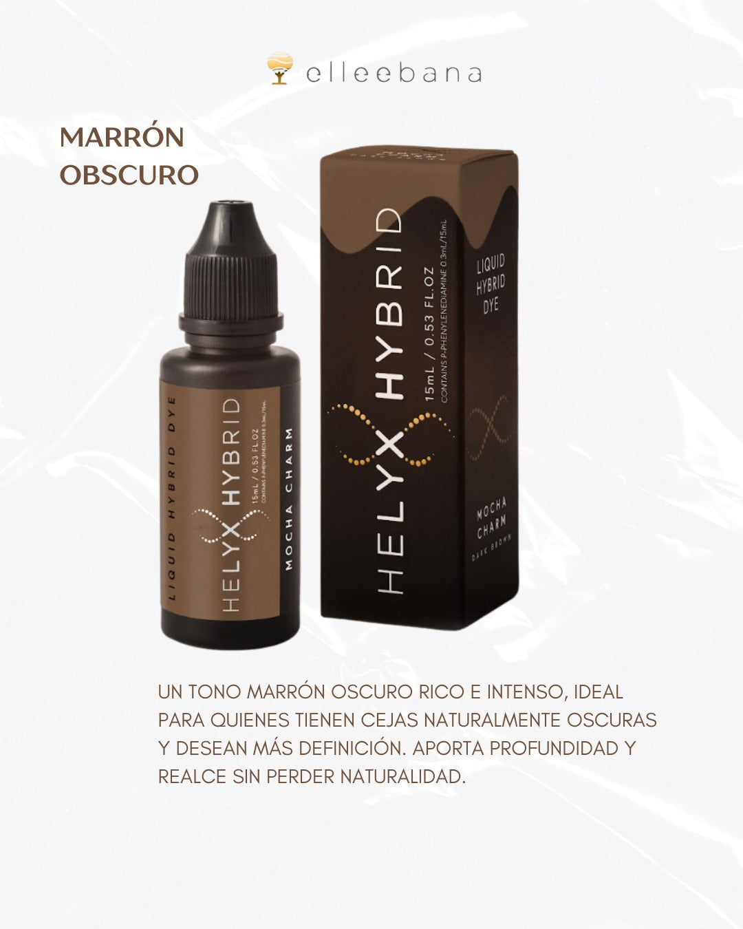Tinte Helyx Híbrido - Marron Obscuro - Mocha Charm