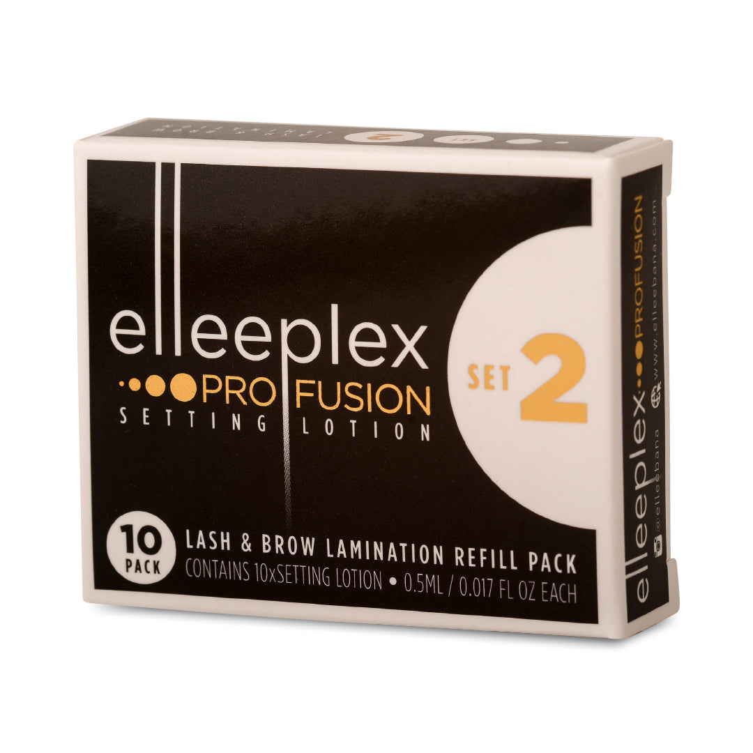 Elleeplex Profusion fórmulas PASO No. 2 para Laminar Cejas y Pestañas